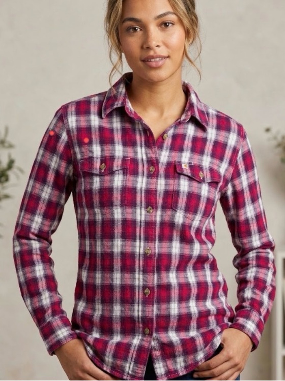 Carhartt Shirt Plaid Women’s